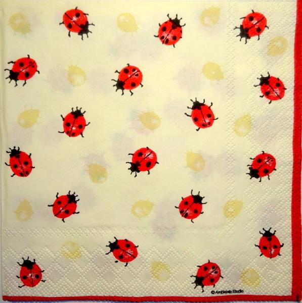 050 Marienkäfer - 3-ply - Ambiente